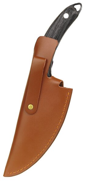 Vykosťovací nôž s puzdrom TFT čierny (Lovecký nôž do kuchyne celková dĺžka 27,6 cm - dĺžka čepele 14,6 cm)