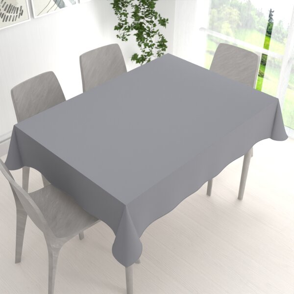 Biante Dekoračný obdĺžnikový obrus Rongo RG-068 Sivý 50x100 cm