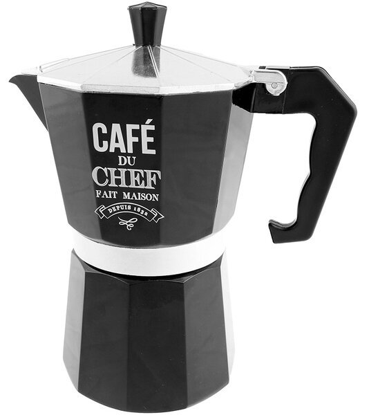 Moka kávovar hliníkový čierny (Moka kanvička "koťogo")
