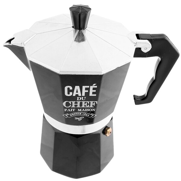 Moka kávovar hliníkový čierny (Moka kanvička "koťogo")