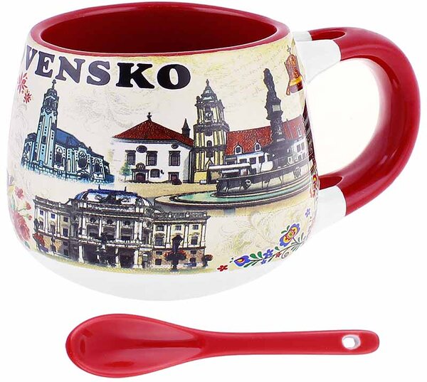 Šálka Slovensko (Hrnček na čaj, kávu 120ml)