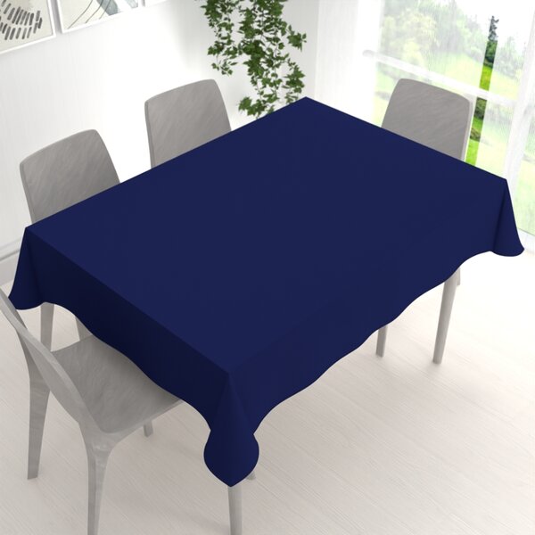 Biante Dekoračný obdĺžnikový obrus Rongo RG-084 Námornícka modrá 50x100 cm