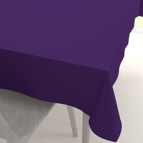 Biante Dekoračný obdĺžnikový obrus Rongo RG-082 Tmavo fialový 50x100 cm