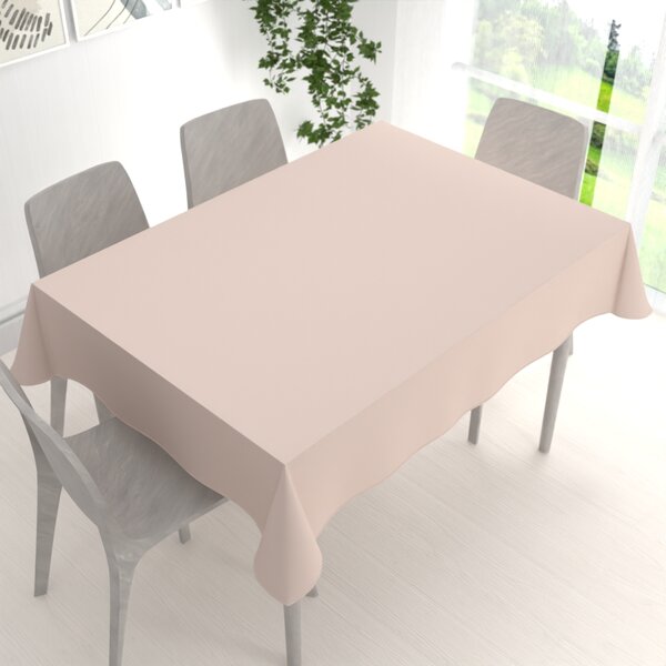Biante Dekoračný obdĺžnikový obrus Rongo RG-089 Svetlo béžový 100x160 cm