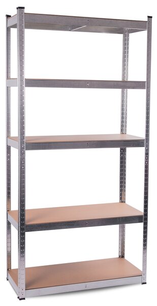 Aga MR4600 5 políc 180x90x40 cm Strieborný
