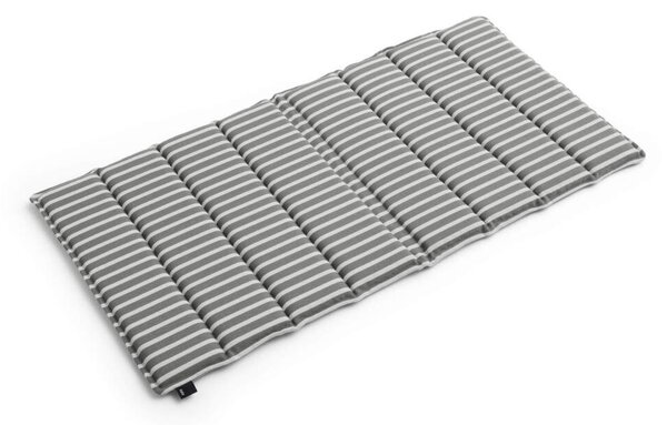 HAY Skladací textilný podsedák Terrazza, grey bold stripe