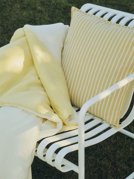 HAY Vankúš Terrazza, yellow bold stripe