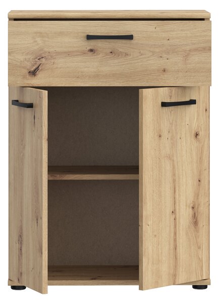 Komoda DUNANUEJ 1 so zásuvkou, dub artisan