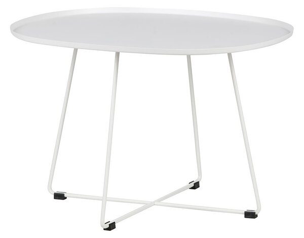Biely Odkladací stôl Otis 47 × 70 × 60 cm WOOOD
