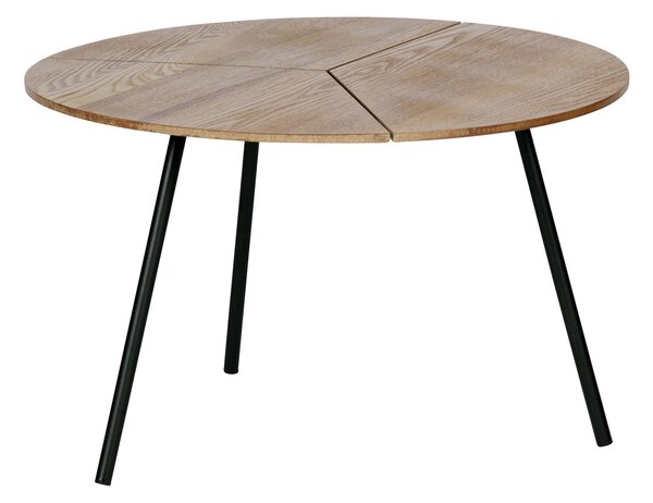 Hnedý Kovový konferenčný stolík Rodi 38 × 60 × 60 cm WOOOD