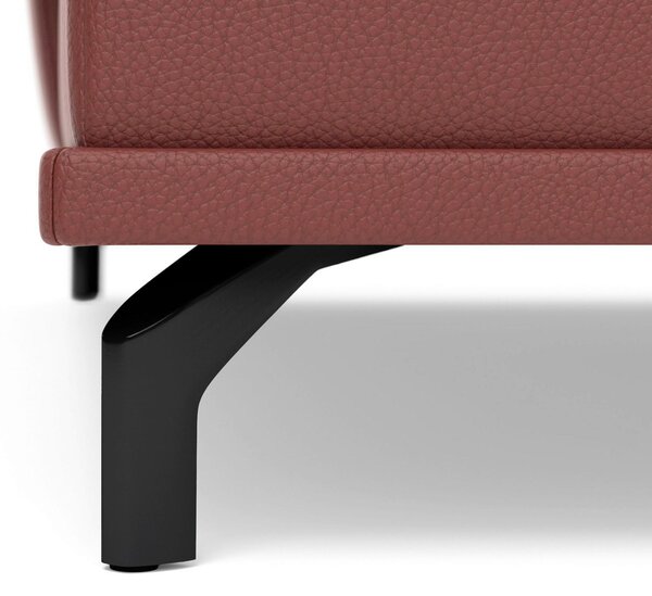 ROHOVÁ SEDAČKA, koža, červenohnedá Sit & More - Sedačky, Online Only