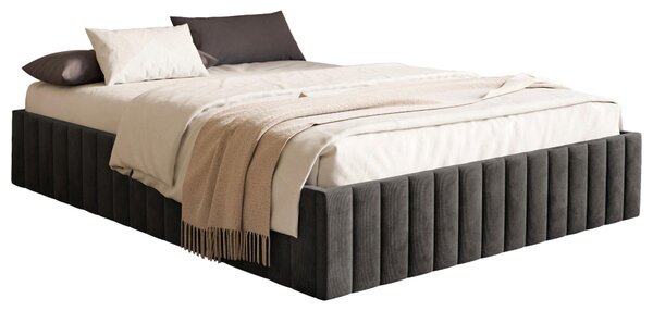 ČALÚNENÁ POSTEĽ, 120/200 cm, čierna Boxxx - Online Only spálne, Online Only