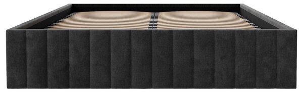 ČALÚNENÁ POSTEĽ, 120/200 cm, čierna Boxxx - Online Only spálne, Online Only