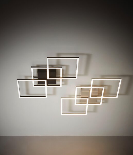 STROPNÉ LED SVIETIDLO, 75,5/37/6 cm Novel - Interiérové svietidlá