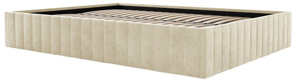 ČALÚNENÁ POSTEĽ, 120/200 cm, béžová Boxxx - Online Only spálne, Online Only