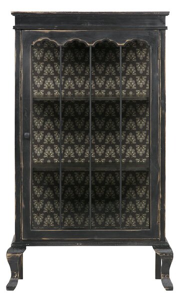 Čierna Drevená skrinka Odd 114,5 × 67,5 × 39,5 cm BEPUREHOME