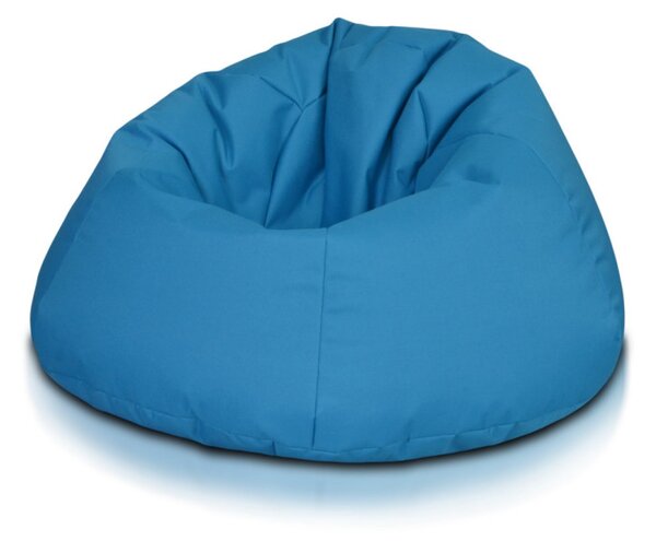 INTERMEDIC SK - Sedací vak Relax 110x70 cm | kreslo na oddych z ekokože alebo polyesteru, 300 l Farba: E18 - Žltá - slnko (Ekokoža)