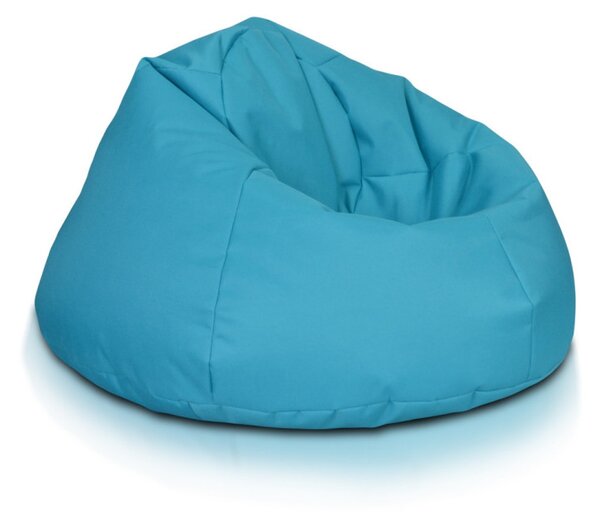 INTERMEDIC SK - Sedací vak Relax 110x70 cm | kreslo na oddych z ekokože alebo polyesteru, 300 l Farba: E18 - Žltá - slnko (Ekokoža)