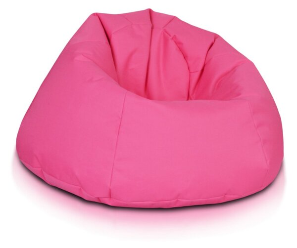 INTERMEDIC SK - Sedací vak Relax 110x70 cm | kreslo na oddych z ekokože alebo polyesteru, 300 l Farba: E18 - Žltá - slnko (Ekokoža)