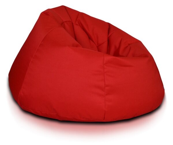 INTERMEDIC SK - Sedací vak Relax 110x70 cm | kreslo na oddych z ekokože alebo polyesteru, 300 l Farba: E18 - Žltá - slnko (Ekokoža)