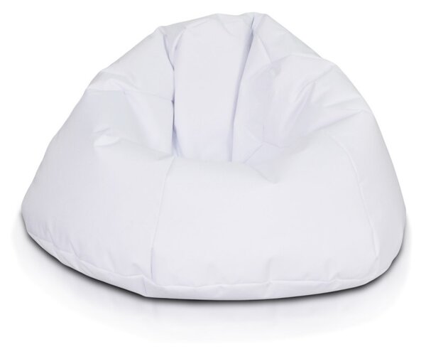 INTERMEDIC SK - Sedací vak Relax 110x70 cm | kreslo na oddych z ekokože alebo polyesteru, 300 l Farba: E18 - Žltá - slnko (Ekokoža)