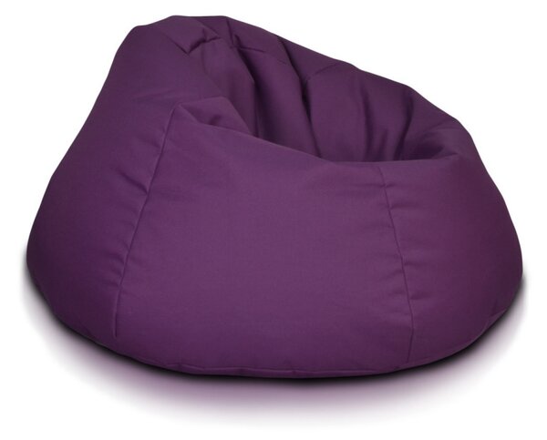 INTERMEDIC SK - Sedací vak Relax 110x70 cm | kreslo na oddych z ekokože alebo polyesteru, 300 l Farba: E18 - Žltá - slnko (Ekokoža)