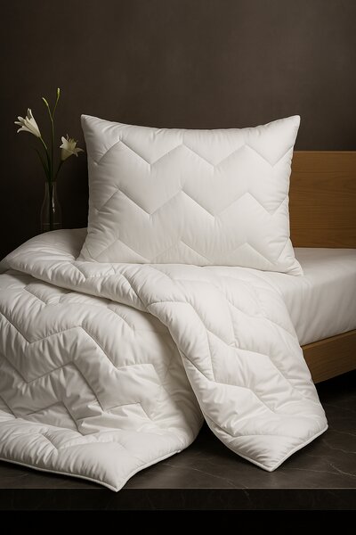 Celoročný set paplón + vankúš Bamboo – antialergický Veľkosť: 140x200/70x90 cm