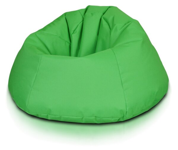 INTERMEDIC SK - Sedací vak Relax 110x70 cm | kreslo na oddych z ekokože alebo polyesteru, 300 l Farba: E18 - Žltá - slnko (Ekokoža)