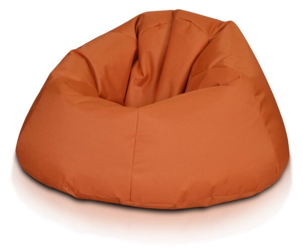 INTERMEDIC SK - Sedací vak Relax 110x70 cm | kreslo na oddych z ekokože alebo polyesteru, 300 l Farba: E18 - Žltá - slnko (Ekokoža)