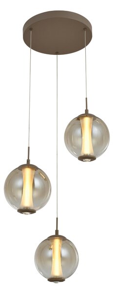 ZÁVESNÉ LED SVIETIDLO, 44/150/44 cm - Interiérové svietidlá