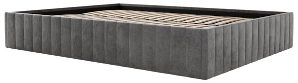 ČALÚNENÁ POSTEĽ, 120/200 cm, antracitová Boxxx - Online Only spálne, Online Only