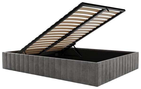 ČALÚNENÁ POSTEĽ, 120/200 cm, antracitová Boxxx - Online Only spálne, Online Only