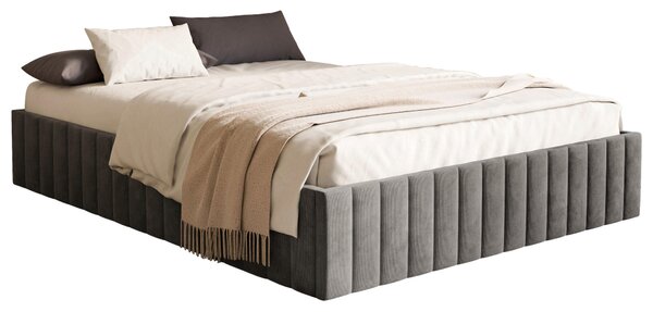 ČALÚNENÁ POSTEĽ, 120/200 cm, antracitová Boxxx - Online Only spálne, Online Only