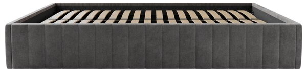 ČALÚNENÁ POSTEĽ, 120/200 cm, antracitová Boxxx - Online Only spálne, Online Only