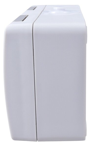 SOLIGHT Dvojzásuvka do vlhka max. 3680W, IP54, sivá