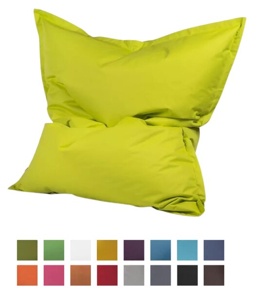 Sedací vak INTERMEDIC Vankúš L Farba: NC01 - Zelená svetlá olivová (Polyester)