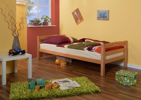 VYVÝŠENÁ POSTEĽ, 90/200 cm farba buka Livetastic - Detské izby, Online Only