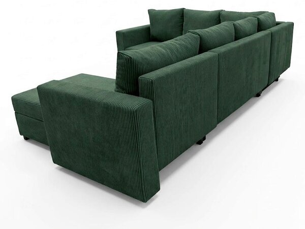 SEDACIA SÚPRAVA, textil, zelená P & B - Sedačky, Online Only