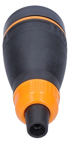 SOLIGHT Zásuvka do vlhka, priama, IP40, čierna-oranžová