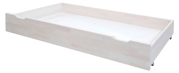ÚLOŽNÝ PRIESTOR POD POSTEĽ, 152/16/63 cm, buk Carryhome - Postele