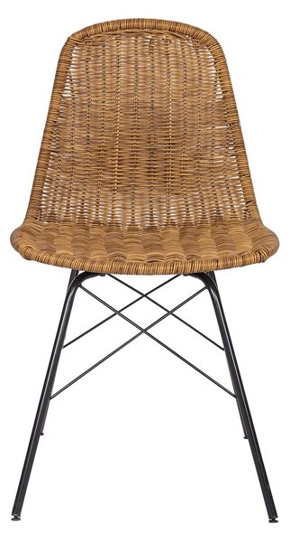 Ratanová stolička Spun – sada 2 ks 85 × 53 × 46 cm BEPUREHOME