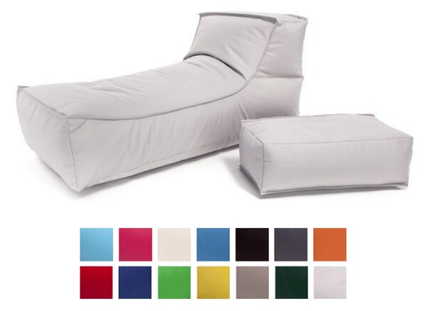 Ležadlo Outdoor Farba: M6 - sv. modrá