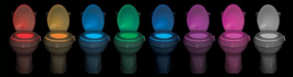 Platinium 8WC LED osvetlenie na WC so senzorom pohybu