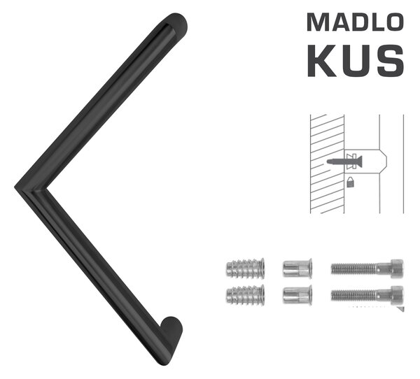 MPkovania FT - MADLO kód K14 Ø 30 mm ST ks Rozteč madla: 300 mm, Rozmer profilu madla: Ø 30 mm, Dĺžka: 330 mm