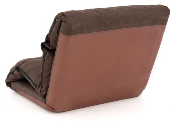 Nastaviteľná sofa - hnedá