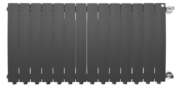 Terma Bergamo 590x1120 vodný radiátor Anthracite LP