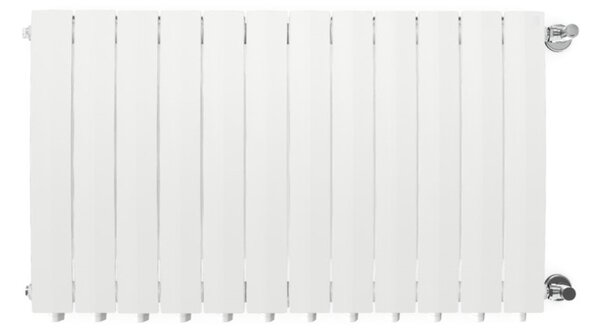Terma Bergamo 590x960 vodný radiátor White Matt LP