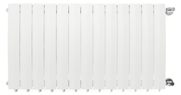 Terma Bergamo 590x1040 vodný radiátor White Matt LP