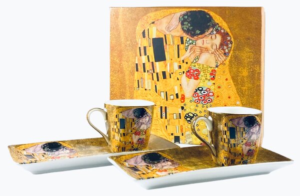 Exkluzívne šálky na espresso Gustav Klimt