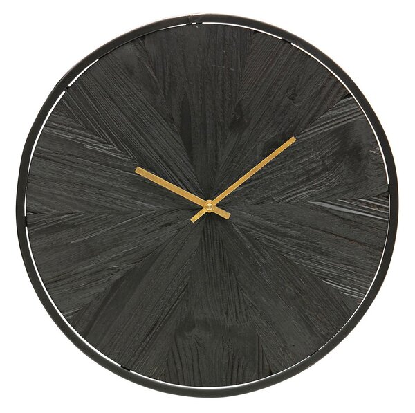 WOOOD Drevené nástenné hodiny Valentino 42 × 42 × 5 cm